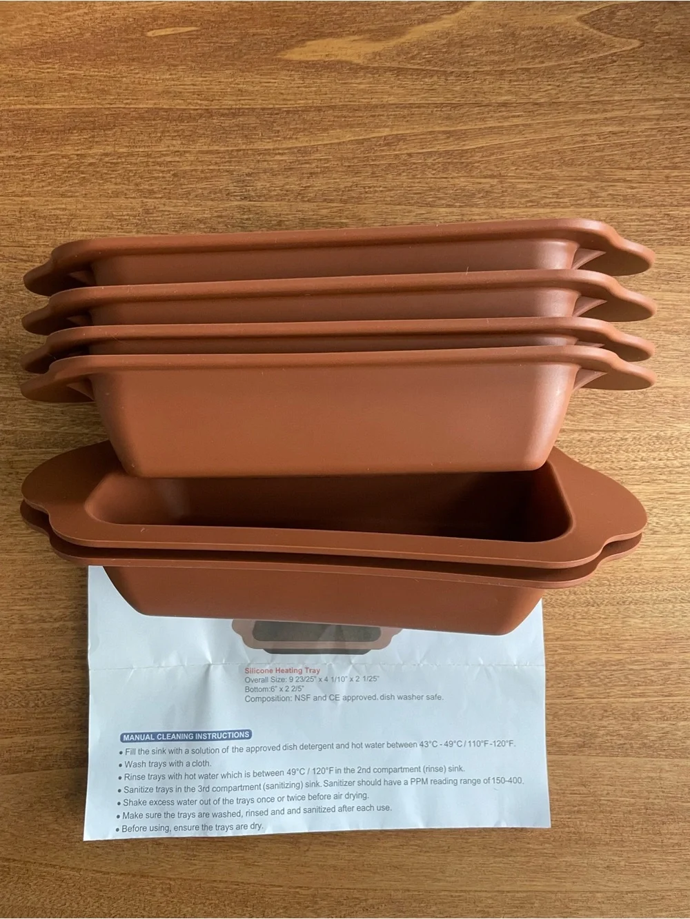 Subway Silicone Heating Trays